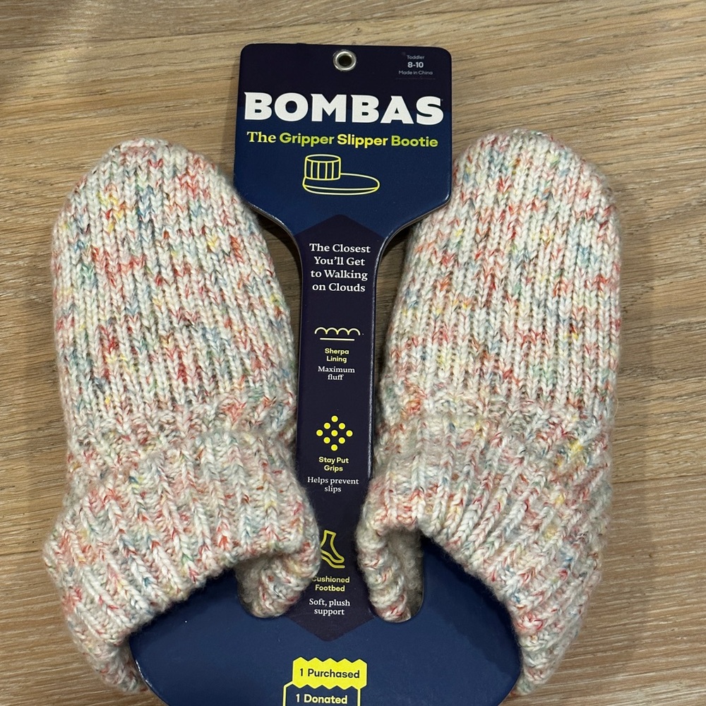 Bombs Slipper Toddler Size 8-10